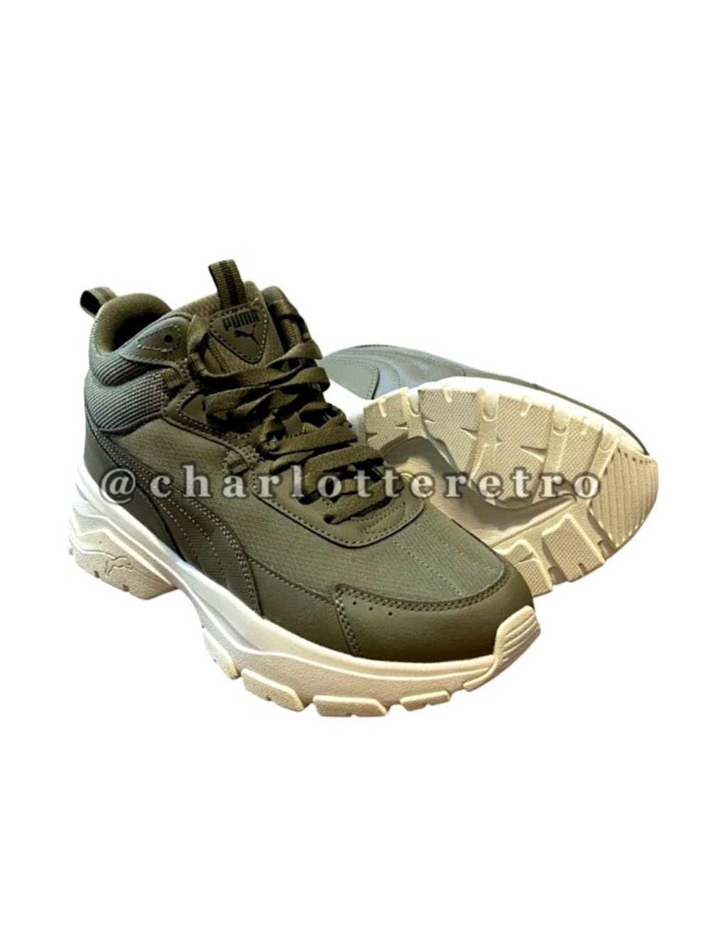 NWOT • Puma • Cassia Via Mid Casual Sneaker